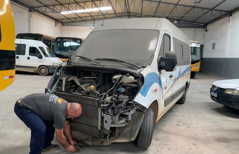 Prefeitura de Teresópolis recupera veículos para atendimento à população nas áreas de Educação, Saúde e Serviços Públicos