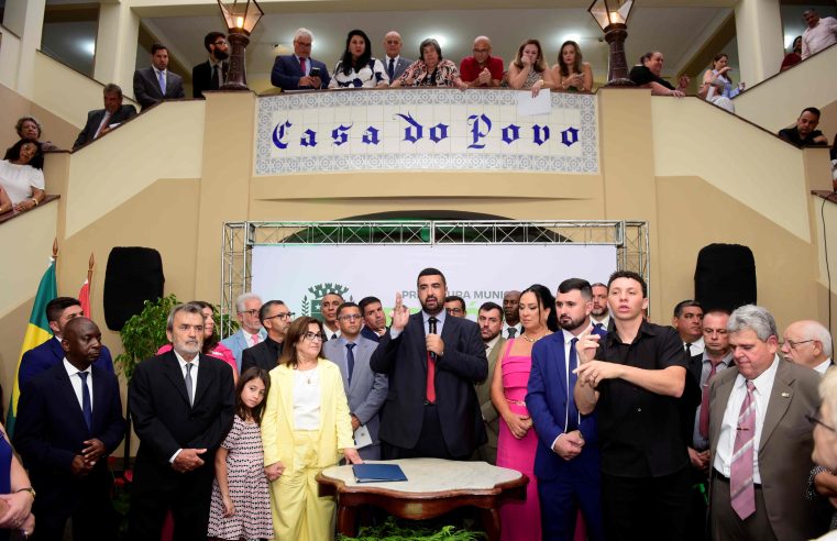 Leonardo Vasconcellos assume a Prefeitura de Teresópolis e anuncia redução do preço da passagem de ônibus e tarifa zero aos domingos