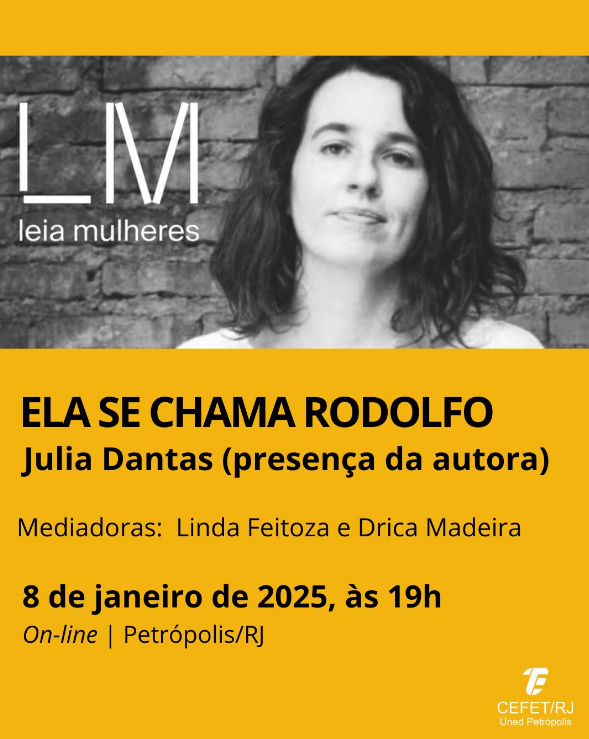 Leia Mulheres Petrópolis inicia 2025 com a presença da escritora Julia Dantas