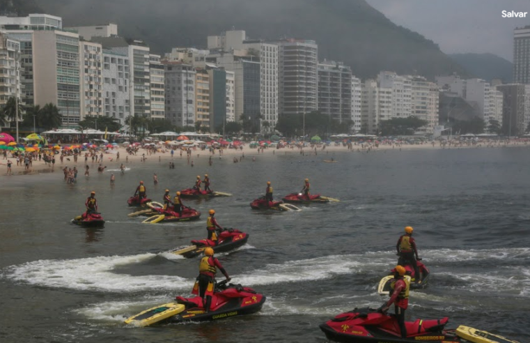 Governo do Rio: Operação Verão dos Bombeiros já resgatou mais de seis mil pessoas em toda orla do estado