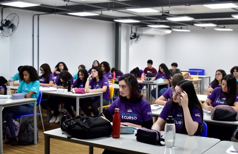 Sesc Nova Friburgo prorroga até esta quinta inscrições no pré-vestibular gratuito