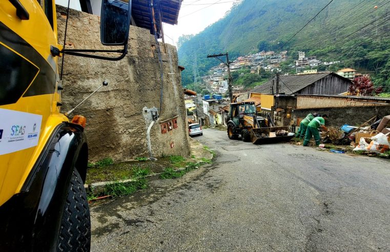 Comdep recolhe mais de 2,1 mil toneladas de lixo em seis dias