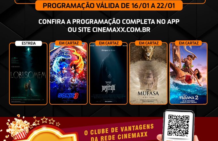 Lobisomem chega ao Cinemaxx Mercado Estação prometendo noites de terror