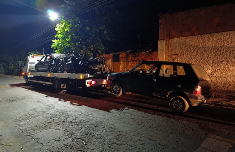 Operação de Fiscalização em Paraíba do Sul resulta na apreensão de veículos