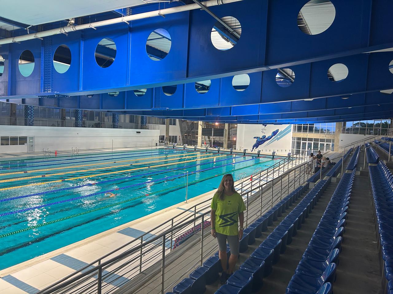 Professora da rede municipal faz capacitação em São Paulo para atuar nos núcleos paralímpicos