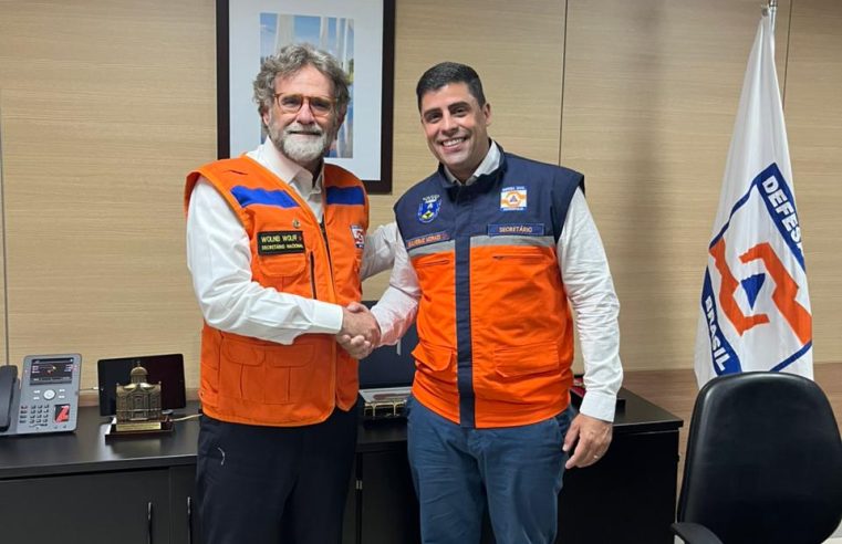 Secretário da Defesa Civil vai a Brasília para alinhamento de ações com a Defesa Civil Nacional