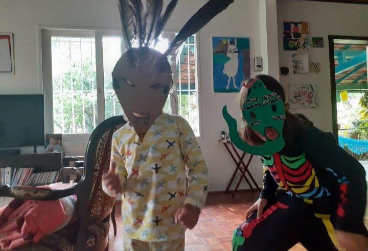 O Rei Leão: oficina de máscaras e workshop musical animam o pré-Carnaval no Shopping Vilarejo