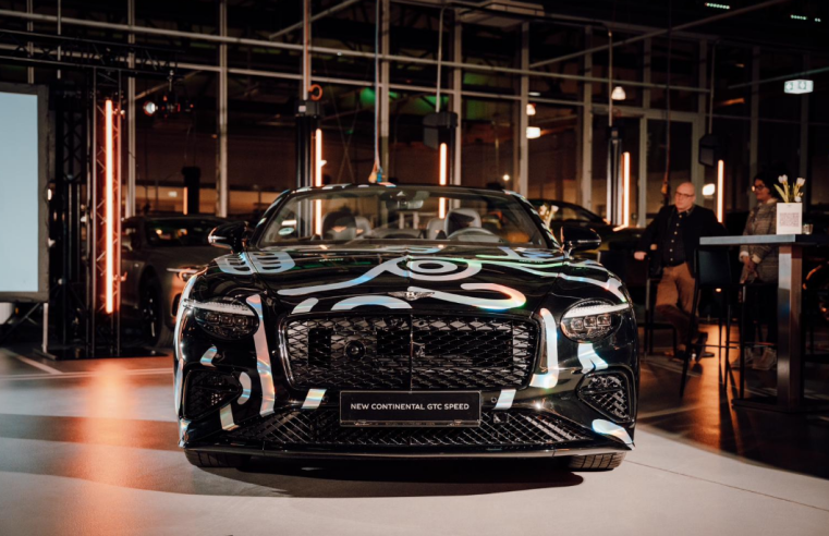 Romulo Kuranyi, artista petropolitano, transforma Bentley em obra de arte exclusiva na Alemanha