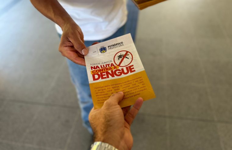Prefeitura de Petrópolis volta a intensificar ações de combate à dengue