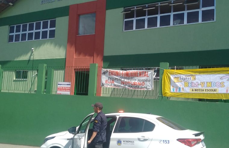Ronda Escolar é retomada para fortalecer a segurança nas escolas de Petrópolis
