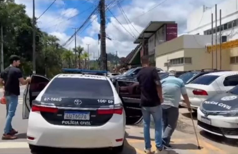 Homem é preso em flagrante acusado de furtar água em Itaipava