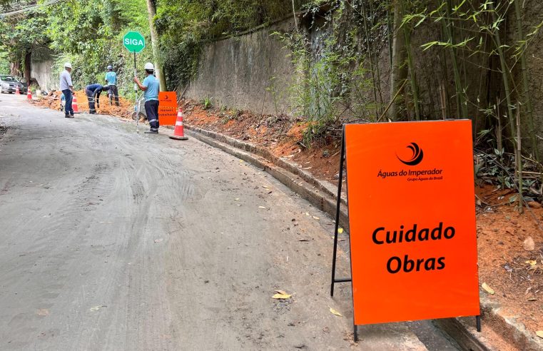 Águas do Imperador realiza interligação de redes em Corrêas na segunda-feira (17)