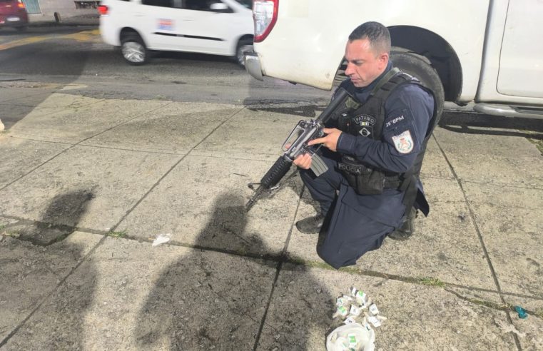 Polícia Militar apreende drogas no Morro Florido, em Petrópolis