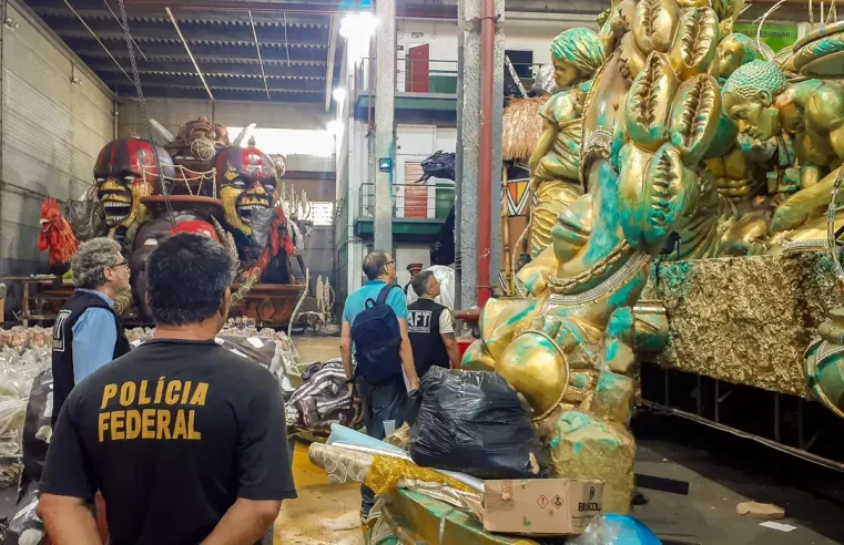 Ministério do Trabalho faz operação na Cidade do Samba, no Rio