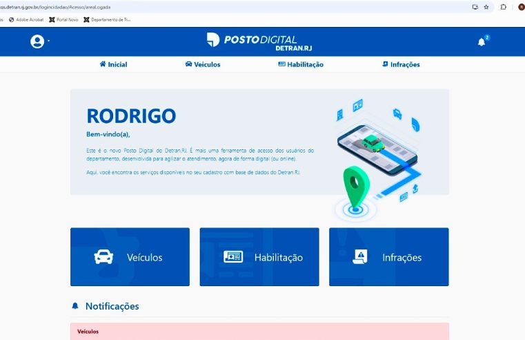 Saiba como pedir a Renovação ou a Segunda Via da CNH pelo Posto Digital do Detran.RJ, sem necessidade de agendamento