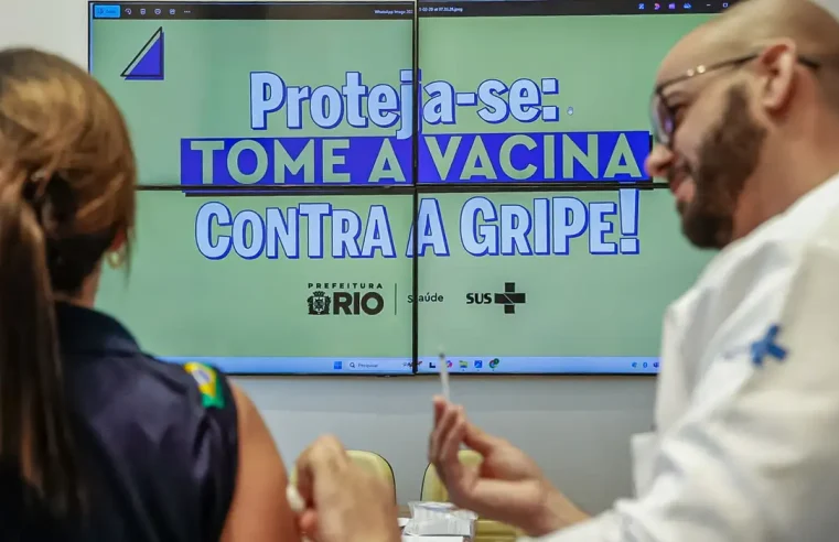 Rio começa campanha contra a gripe
