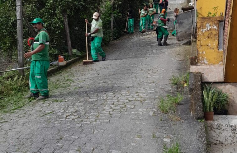 Prefeitura mantém atuação durante o feriado prolongado e realiza ações de limpeza em mais de 50 pontos da cidade