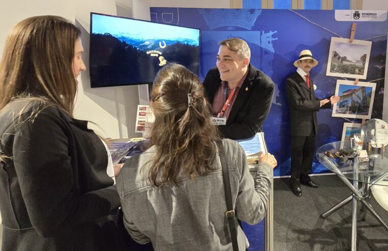 Petrópolis marca presença no MTM – Minas Travel Market para potencializar o turismo na cidade
