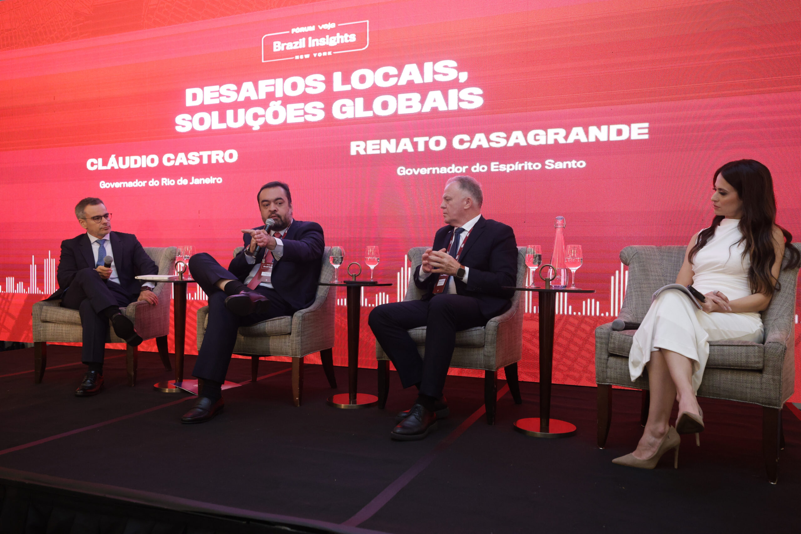 Governador apresenta incentivos para atração de novos negócios no Rio de Janeiro em Nova Iorque