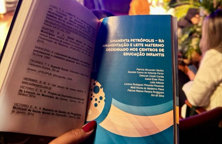 Programa “Amamenta Petrópolis” é destaque em livro de boas práticas do SUS