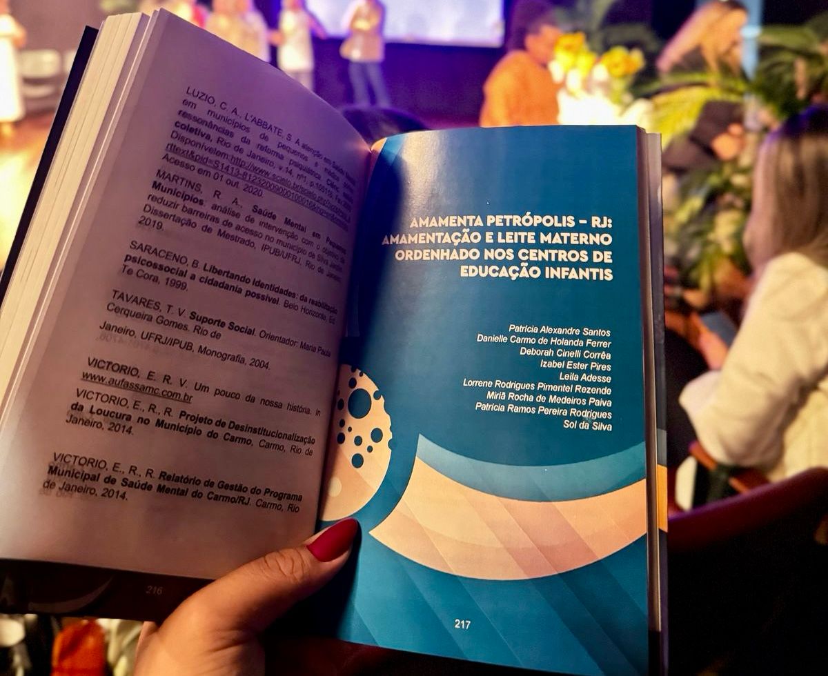 Programa “Amamenta Petrópolis” é destaque em livro de boas práticas do SUS