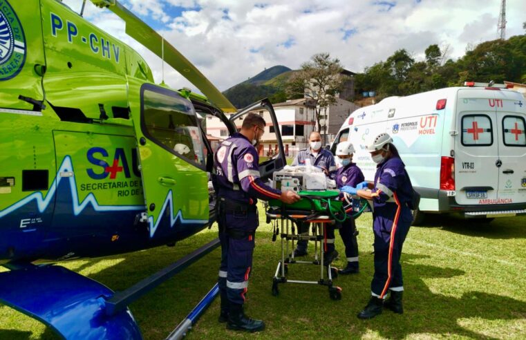 Equipes do Samu são mobilizadas para salvar bebê de apenas sete dias de vida
